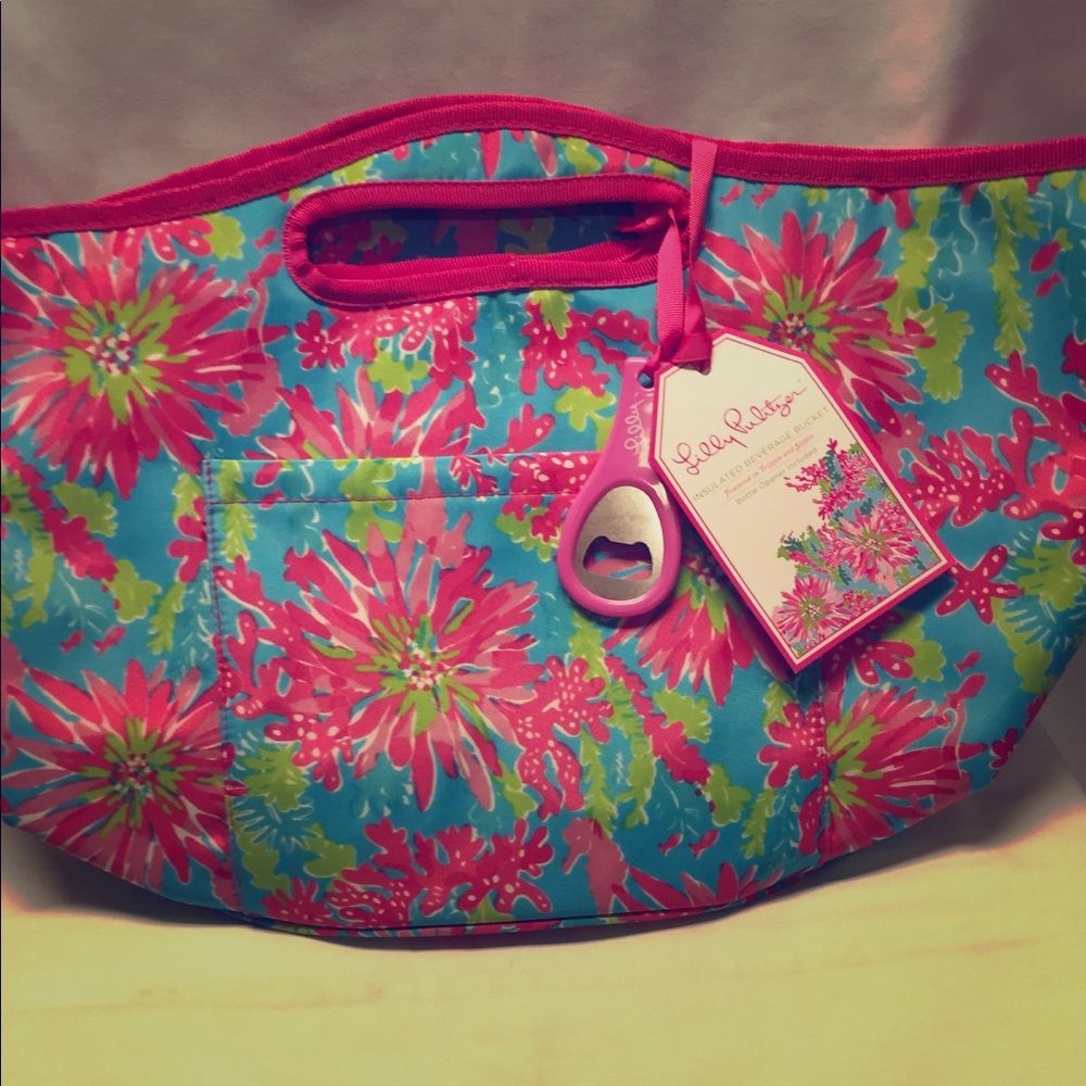 Lilly Pulitzer Insulated Beverage Bucket NWT